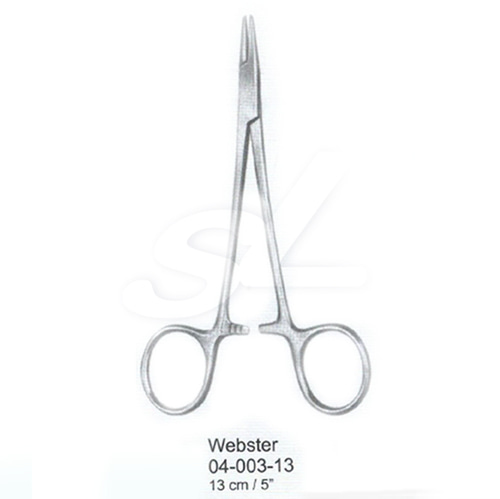 NS Surgical 지침기 WEBSTER NEEDLE HOLDER 지침기 SMOOTH TYPE 13CM #04-003-13